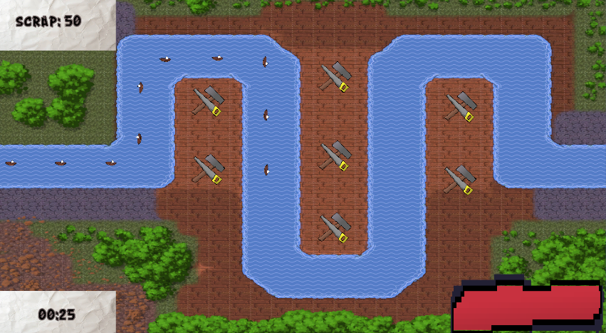 My tower defense game.